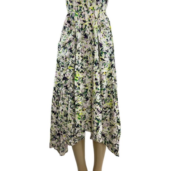 CAbi Margherita Dress Size XS Floral Midi Sundress Pockets Adjustable Strap 5048 - Picture 6 of 11